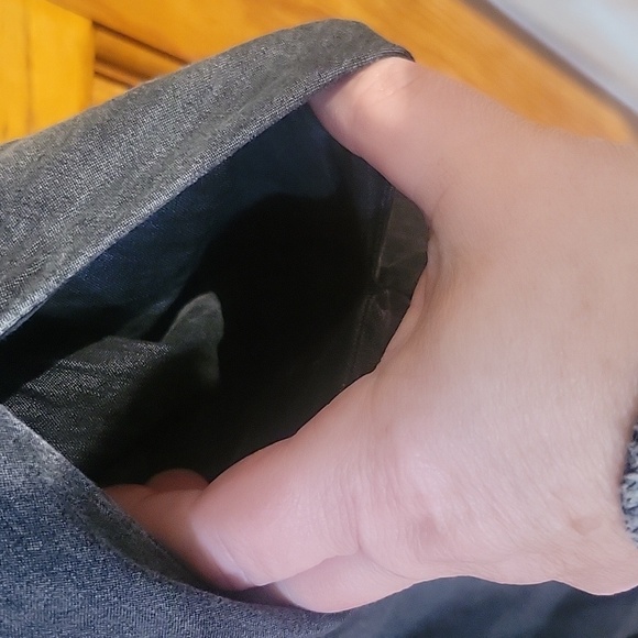 Women's Terra & Sky jean dress color dark black size 2X. - Picture 7 of 8